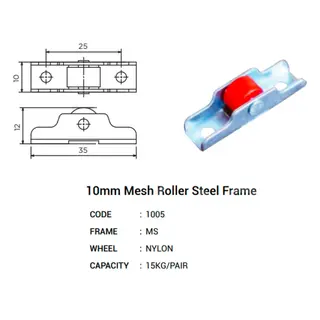 10mm Mesh Roller Steel Frame for UPVC Windows & Doors by Simmply Perfect, Hyderabad