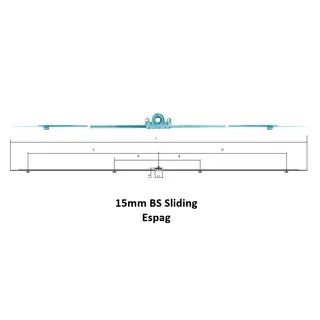 15mm Bs Sliding Espag for UPVC Windows & Doors by Simmply Perfect, Hyderabad