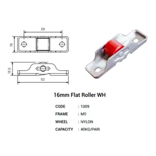 16mm Flat Window Roller Wh for UPVC Windows & Doors by Simmply Perfect, Hyderabad