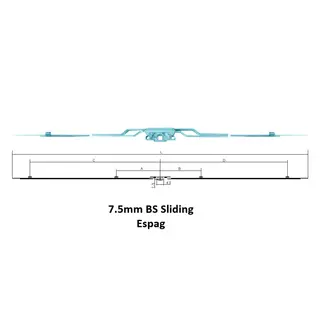 7.5mm Bs Sliding Espag for UPVC Windows & Doors by Simmply Perfect, Hyderabad