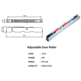 Adjustable Door Roller for UPVC Windows & Doors by Simmply Perfect, Hyderabad