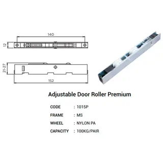 Adjustable Door Roller Premium for UPVC Windows & Doors by Simmply Perfect, Hyderabad