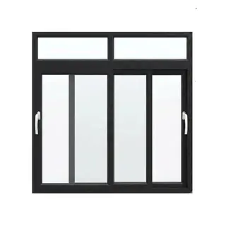 Black Laminated UPVC 112 Series 3-Track Combination Sliding Door with Top Fix by Simmply Perfect, Hyderabad