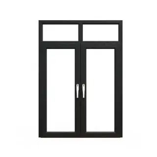 Black Laminated UPVC 60 Series Combination Double Casement Door by Simmply Perfect, Hyderabad