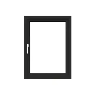 Black Laminated UPVC 60 Series Single Casement Window by Simmply Perfect, Hyderabad