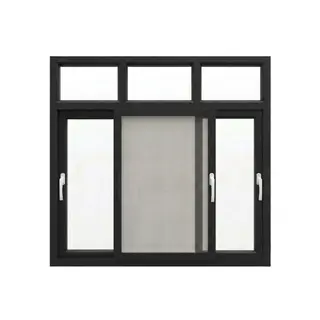 Black Laminated UPVC 90 Series 2.5-Track Combination Sliding Door with Top Fix by Simmply Perfect, Hyderabad