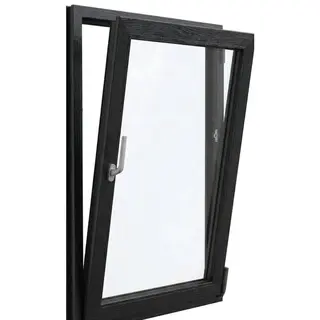 Black Laminated UPVC Single Casement Window by Simmply Perfect, Hyderabad