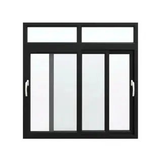 Black UPVC 112 Series 3-Track Combination Sliding Door with Top Fix by Simmply Perfect, Hyderabad