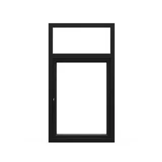 Black UPVC 60 Series Combination Single Casement Window by Simmply Perfect, Hyderabad