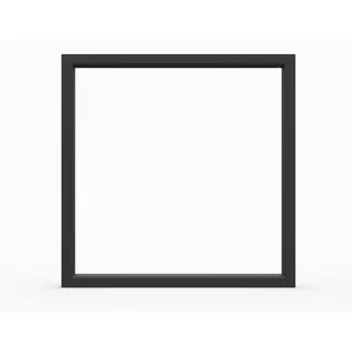 Black UPVC 60 Series Fixed Window (square) by Simmply Perfect, Hyderabad