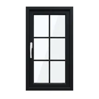 Black UPVC 60 Series French Single Casement Door by Simmply Perfect, Hyderabad