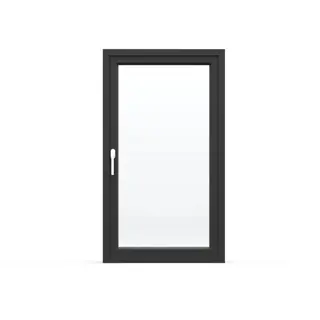 Black UPVC 60 Series Single Casement Door by Simmply Perfect, Hyderabad