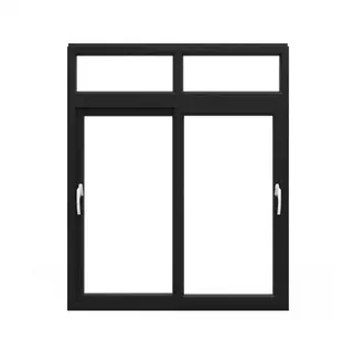 Black UPVC 62 Series 2-Track Combination Sliding Door with Top Fixed by Simmply Perfect, Hyderabad