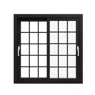 Black UPVC 62 Series 2-Track French Sliding Door by Simmply Perfect, Hyderabad