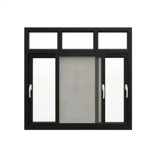 Black UPVC 90 Series 2.5-Track Combination Sliding Door with Top Fix by Simmply Perfect, Hyderabad