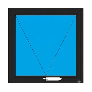 Black UPVC Ventilator Design 11 by Simmply Perfect, Hyderabad