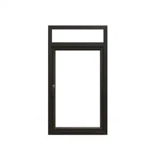 Brown UPVC 60 Series Combination Single Casement Door by Simmply Perfect, Hyderabad