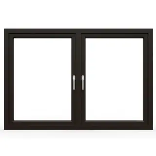 Brown UPVC 60 Series Double Casement Window by Simmply Perfect, Hyderabad