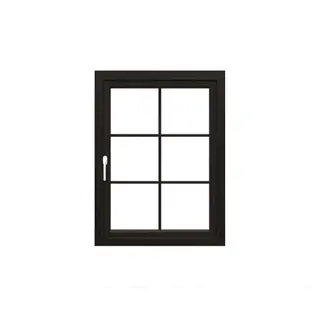 Brown UPVC 60 Series French Single Casement Window by Simmply Perfect, Hyderabad