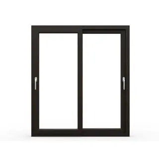 Brown UPVC 62 Series 2-Track 2-Panel Sliding Door by Simmply Perfect, Hyderabad