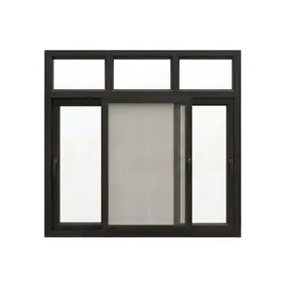 Brown UPVC 90 Series 2.5-Track Combination Sliding Door with Top Fix by Simmply Perfect, Hyderabad