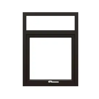 Brown UPVC Combination Window Top Hung with Top Fix by Simmply Perfect, Hyderabad
