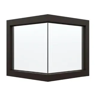 Brown UPVC Glass to Glass Window by Simmply Perfect, Hyderabad