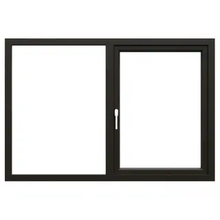 Brown UPVC Single Casement Window with Side Fix – view 2 by Simmply Perfect, Hyderabad