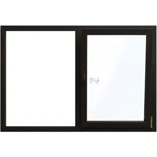 Brown UPVC Single Casement Window with Side Fix by Simmply Perfect, Hyderabad