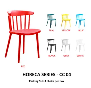 Cafe Chair Horeca Series Cc 04 by Simmply Perfect, Hyderabad
