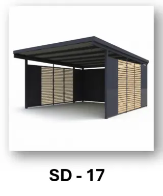 Flat Shed Design 17 by Simmply Perfect, Hyderabad