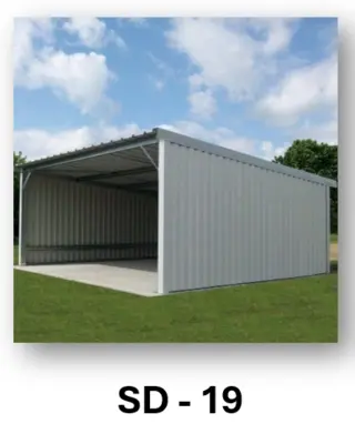 Flat Shed Design 19 by Simmply Perfect, Hyderabad