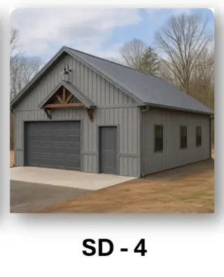 Gable Shed Design 04 by Simmply Perfect, Hyderabad