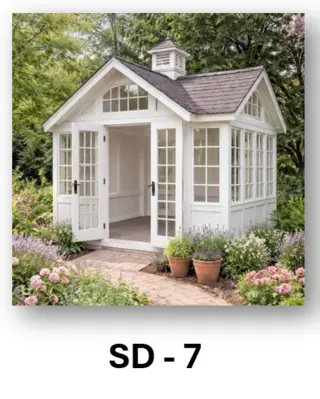 Gable Shed Design 07 by Simmply Perfect, Hyderabad