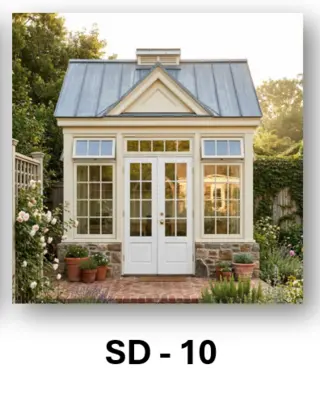 Gable Shed Design 10 by Simmply Perfect, Hyderabad