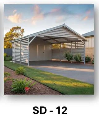 Gable Shed Design 12 by Simmply Perfect, Hyderabad