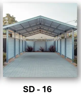Gable Shed Design 16 by Simmply Perfect, Hyderabad