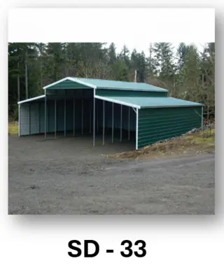 Gambrel Shed Design 33 by Simmply Perfect, Hyderabad