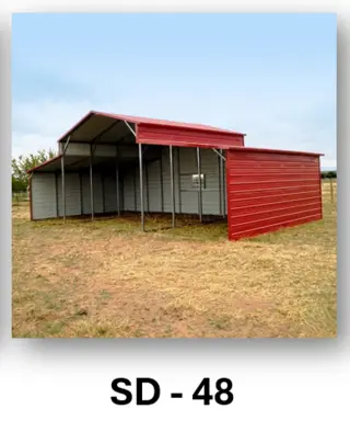 Gambrel Shed Design 48 by Simmply Perfect, Hyderabad