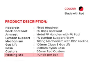 Gaming Chair Ninza | Simmply Perfect – view 2 Gaming Chair Ninza – view 2 by Simmply Perfect, Hyderabad