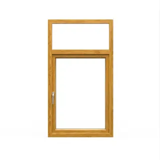 Golden Oak UPVC 60 Series Combination Single Casement Window by Simmply Perfect, Hyderabad