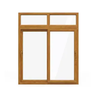 Golden Oak UPVC 62 Series 2-Track Combination Sliding Door with Top Fixed by Simmply Perfect, Hyderabad