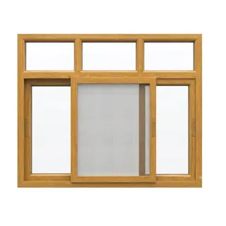 Golden Oak UPVC 90 Series 2.5-Track Combination Sliding Window with Top Fix by Simmply Perfect, Hyderabad
