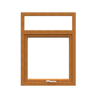 Golden Oak UPVC Combination Window Top Hung with Top Fix by Simmply Perfect, Hyderabad
