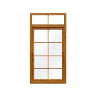 Golden Oak UPVC French Door with Top Fix by Simmply Perfect, Hyderabad