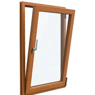 Golden Oak UPVC Single Casement Window by Simmply Perfect, Hyderabad