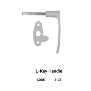 L-Key Handle for UPVC Windows & Doors by Simmply Perfect, Hyderabad