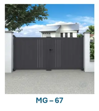 Main Gate Design 67 by Simmply Perfect, Hyderabad