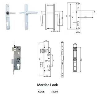 Mortise Door Set Lock for UPVC Windows & Doors by Simmply Perfect, Hyderabad