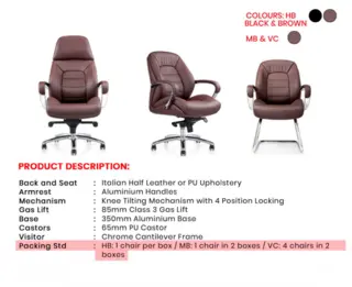 Office Chair Boss | Simmply Perfect – view 2 Office Chair Boss – view 2 by Simmply Perfect, Hyderabad